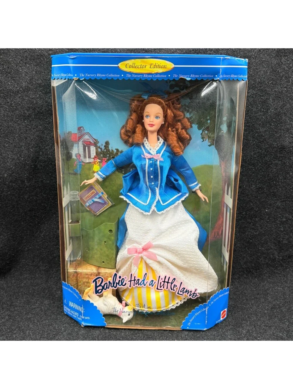 Barbie Had a Little Lamb Collector Edition 1998 Mattel Nursery Rhyme Doll NIB